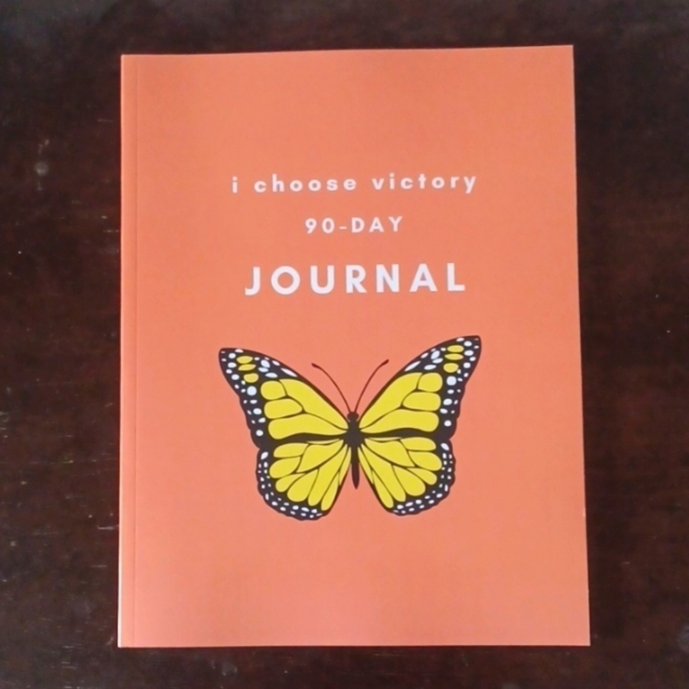 I Choose Victory 90-Day Journal, 8.5" x 11" - Signed by Author